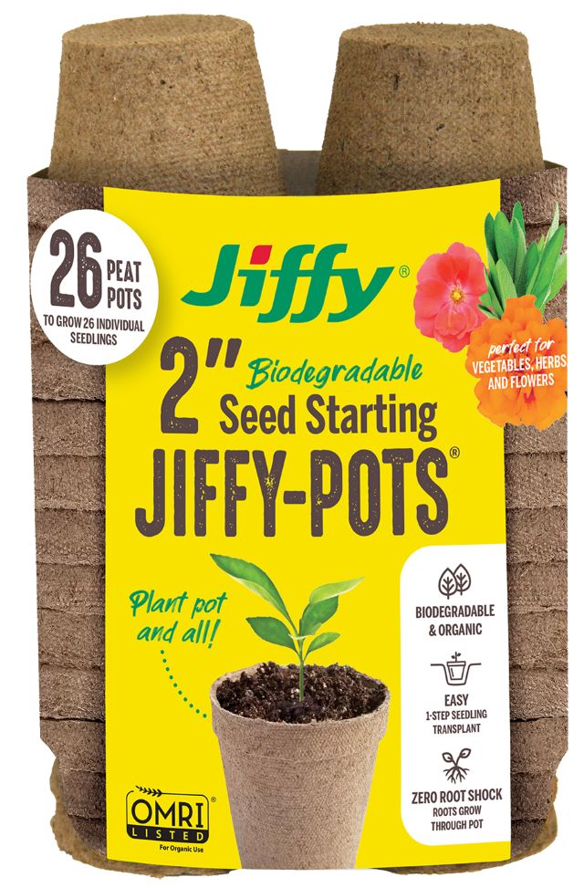 Jiffy Pots 2" Round 26 pk