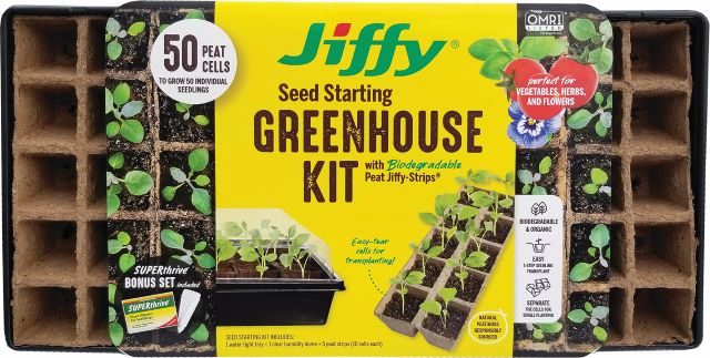 Jiffy Strips N' Greenhouse 50