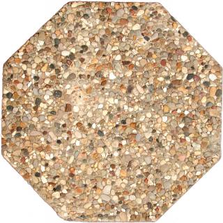 18" Hexagon Exposed Aggregate